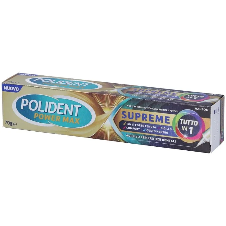 Polident Power Max Supreme 70G Super Tenuta