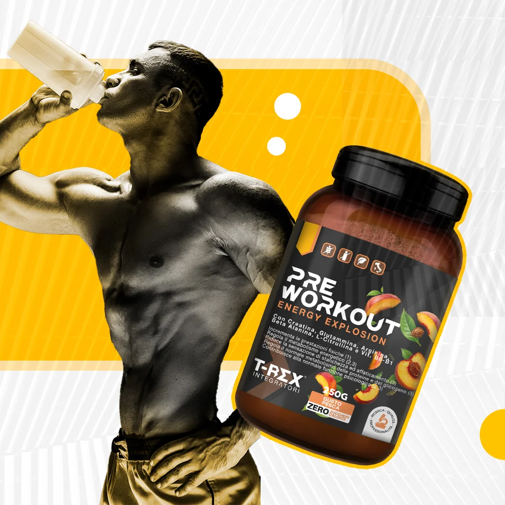 T-Rex Pre Workout Pesca 250G Con Vitamina B6