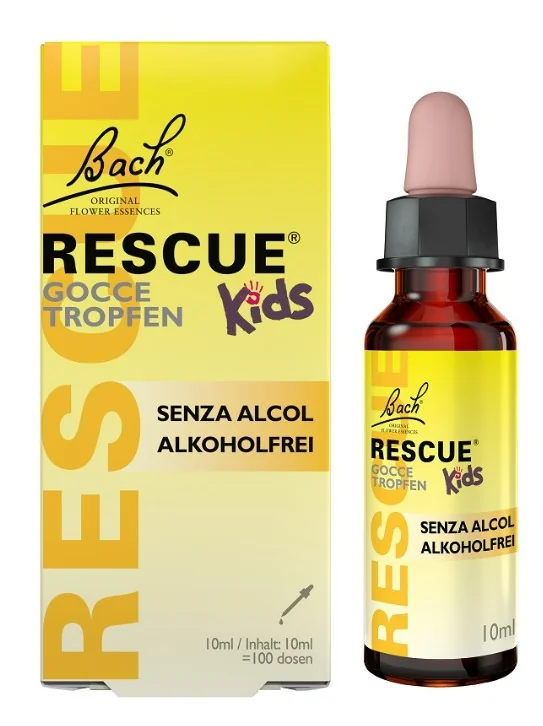 Rescue Kids Gocce 10Ml Senza Alcool