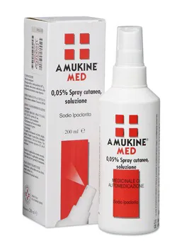 AMUKINE MED SPRAY CUTANEO 0,05% 200 ML