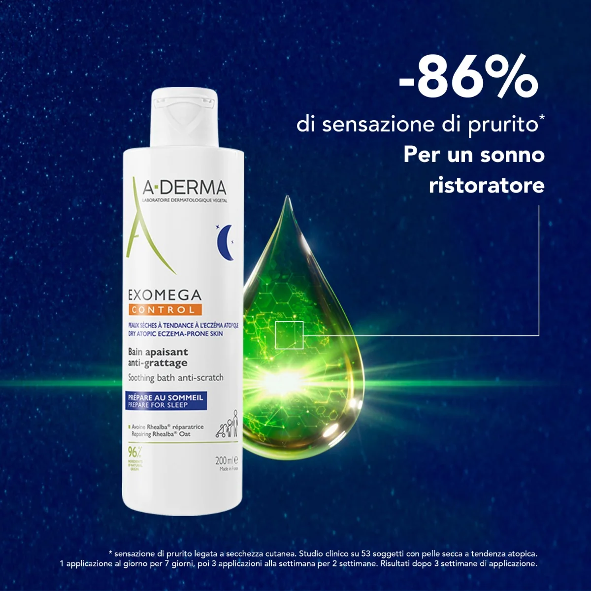Exomega Control Bagno Lenitivo 200 Ml