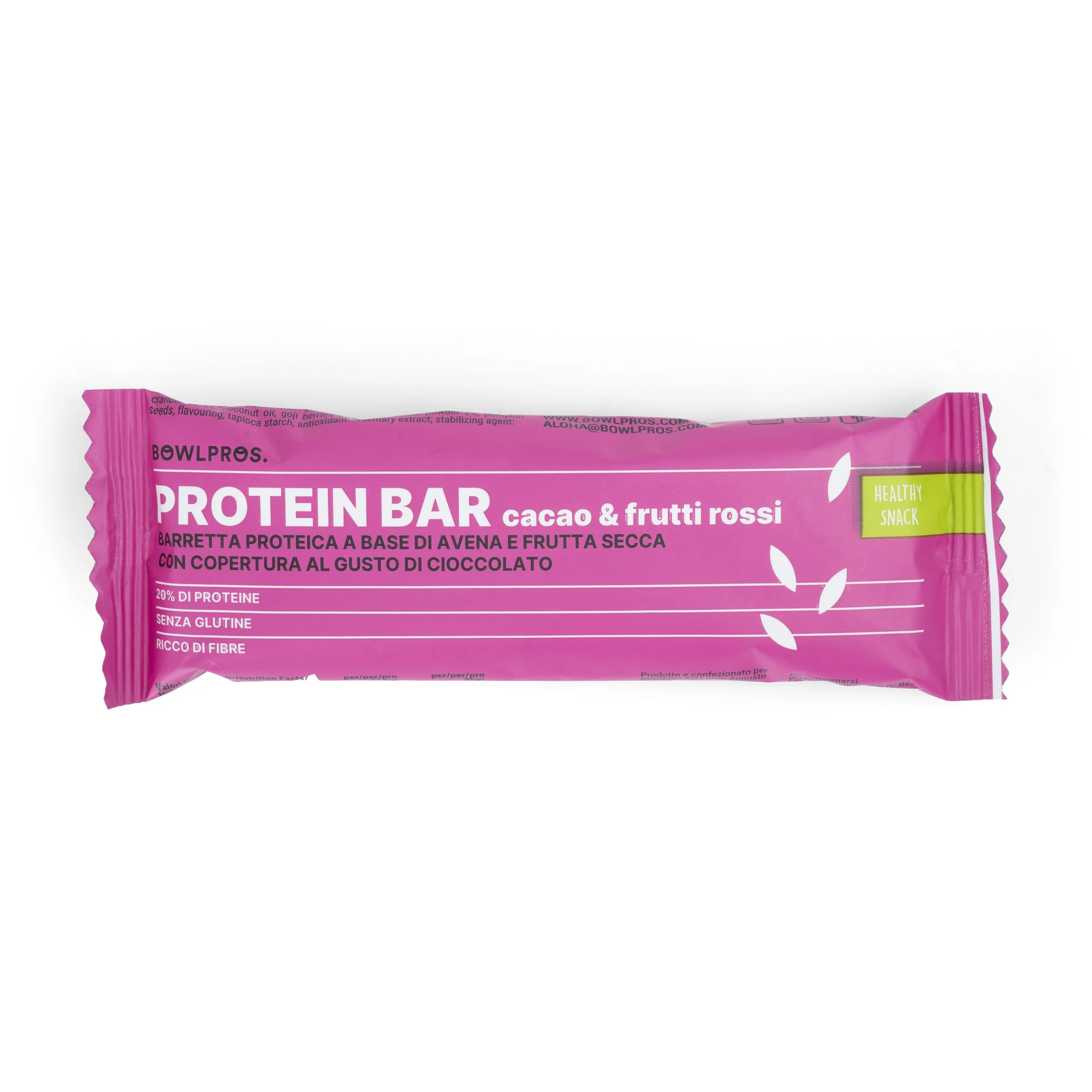 Protein Bar Cacao&Frutti Ro35G Senza Glutine