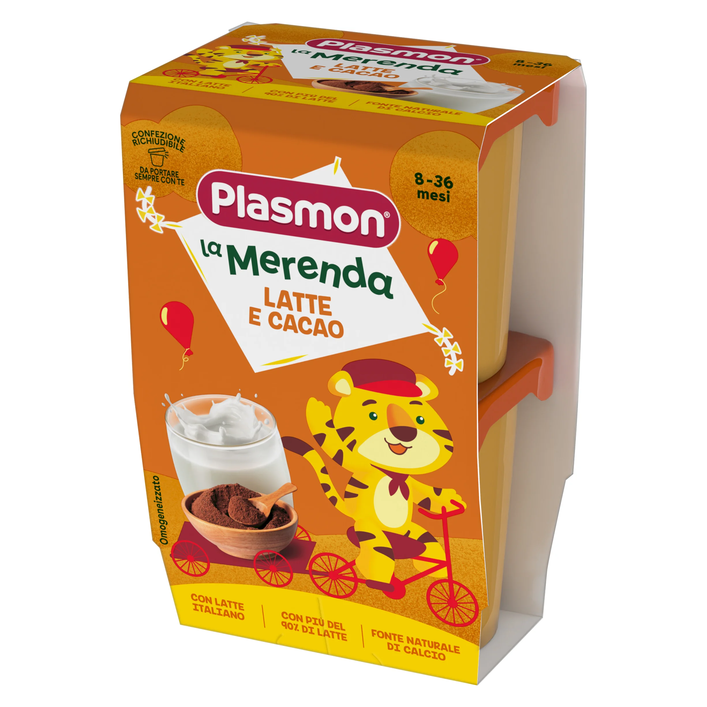 La Merenda Bambini Latte Cacao As Contiene Latte
