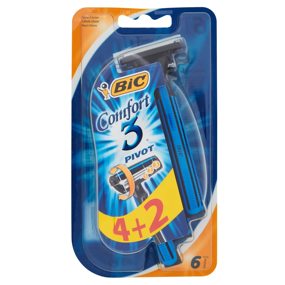 Bic Comfort 3 Pivot 4+2Pz