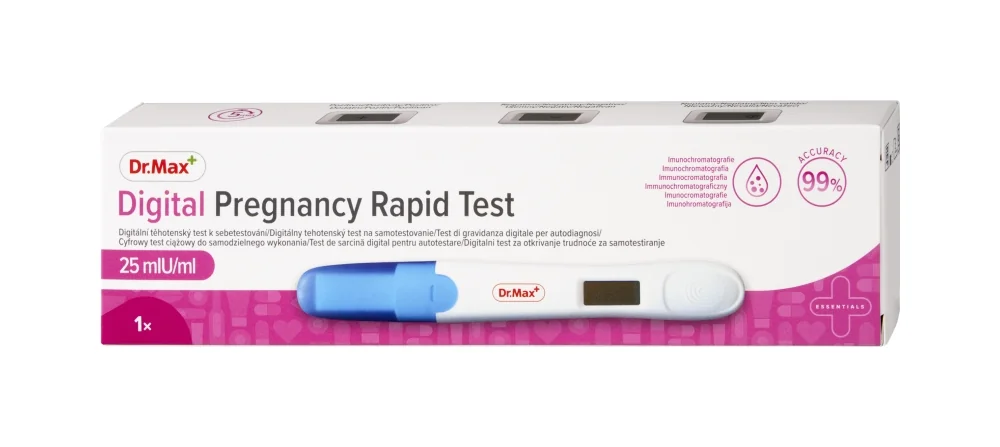 Dr. Max Test Gravidanza Digitale RIsultati Rapidi e Accurati