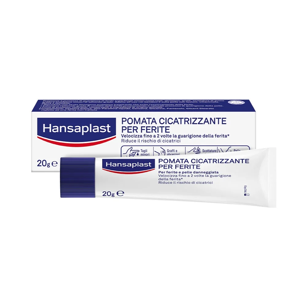 Hansaplast Pomata Cicatrizzante Per Ferite 20 g Riduce il Rischio di Cicatrici
