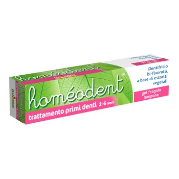Boiron Homèodent Frutti Rossi Dentifricio 50 ml Primi Denti 2-6 anni