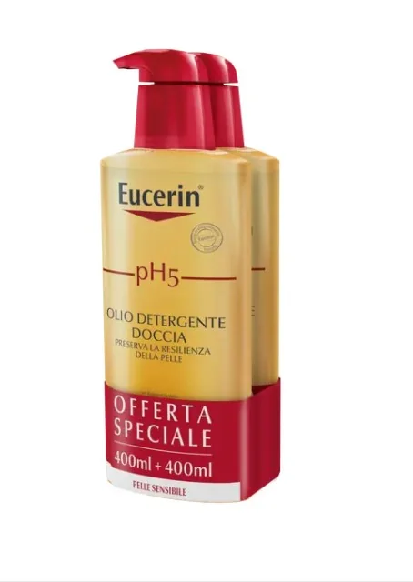 Eucerin Ph5 Olio Detergente 400 ml + 400 ml Bipacco