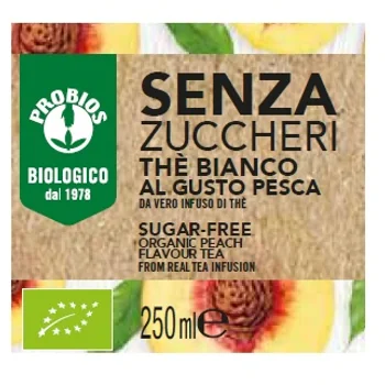 The' Bianco Pesca S/Zucc 250 ml