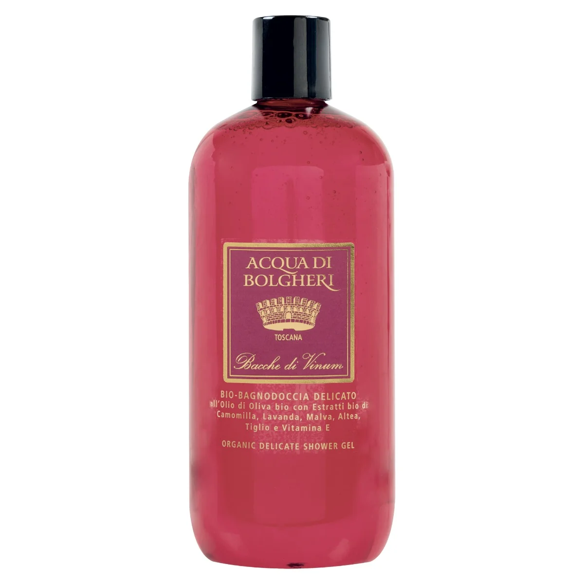 Acqua Bolgheri Bio Bagnodoccia Bacche Di Vinum 500 Ml