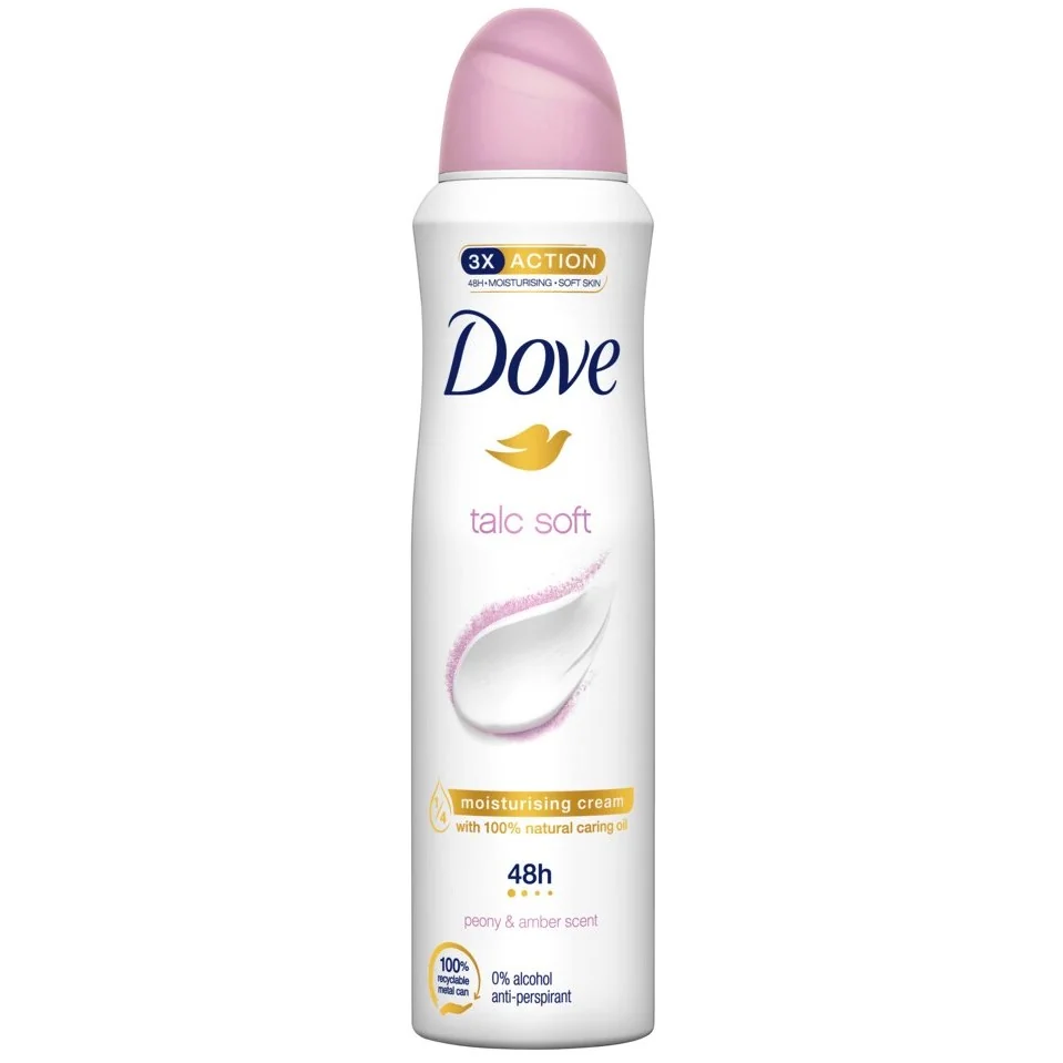 Dove Deod Spray Talco Soft