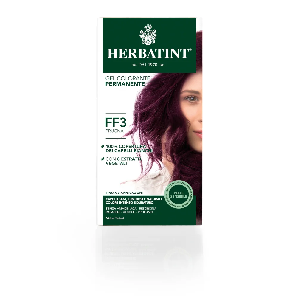 Herbatint Gel Colorante Permanente Flash Fashion Prugna FF3 150 ml 