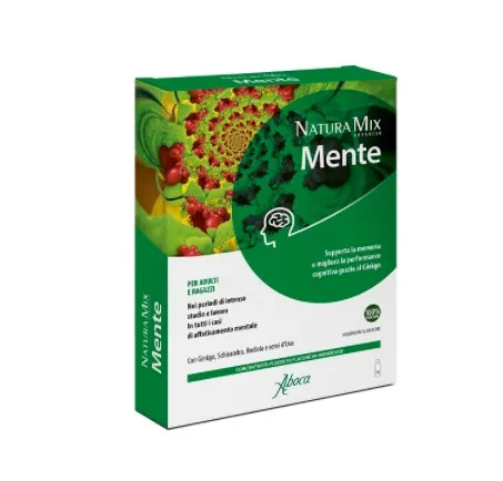 Natura Mix Advanced Aboca Mente 10 Flaconcini 150 g