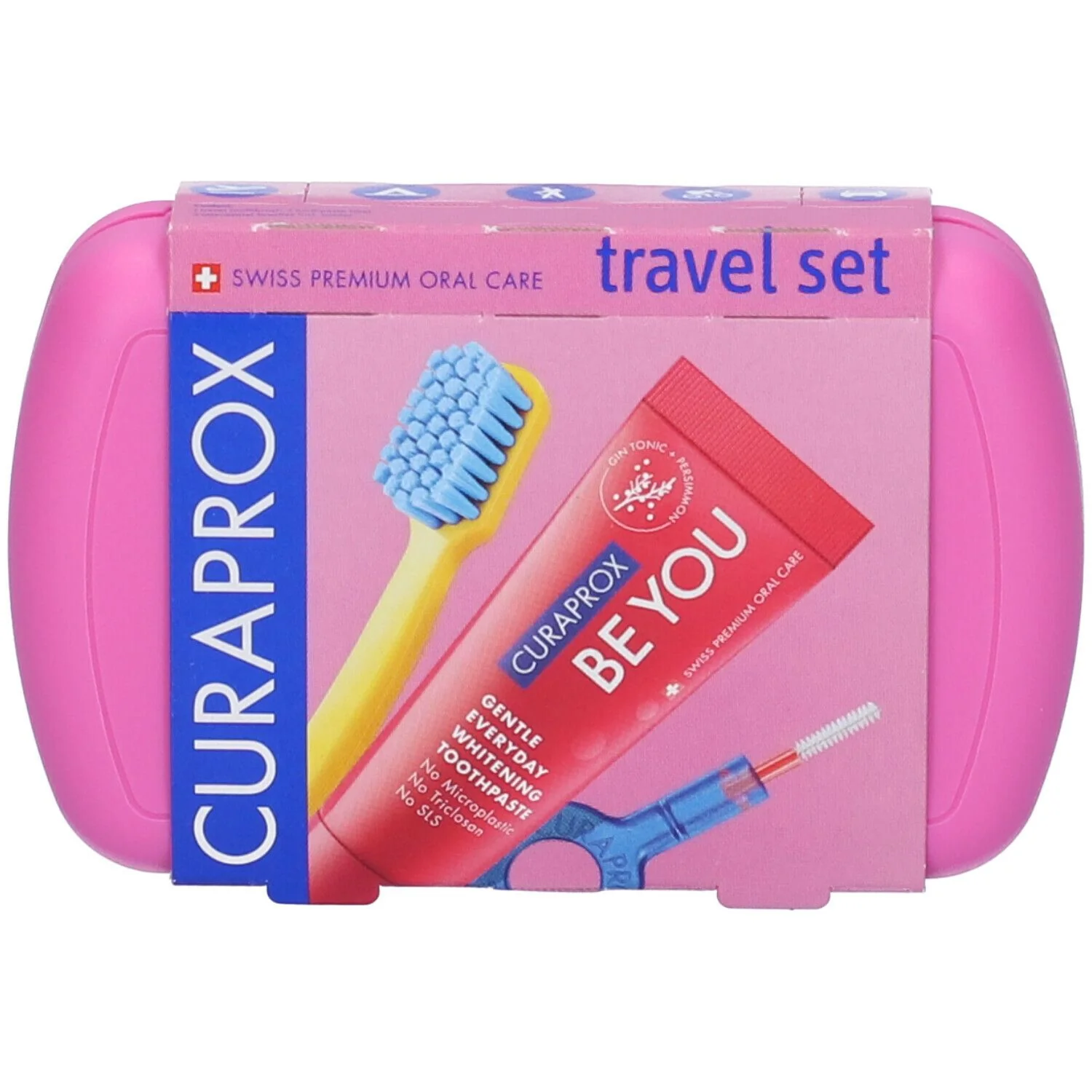 Curaprox Travel Set Pink Igiene Orale