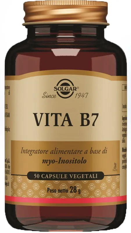 Vita B7 50Cps Vegetali Integratore con Myo-Inositolo