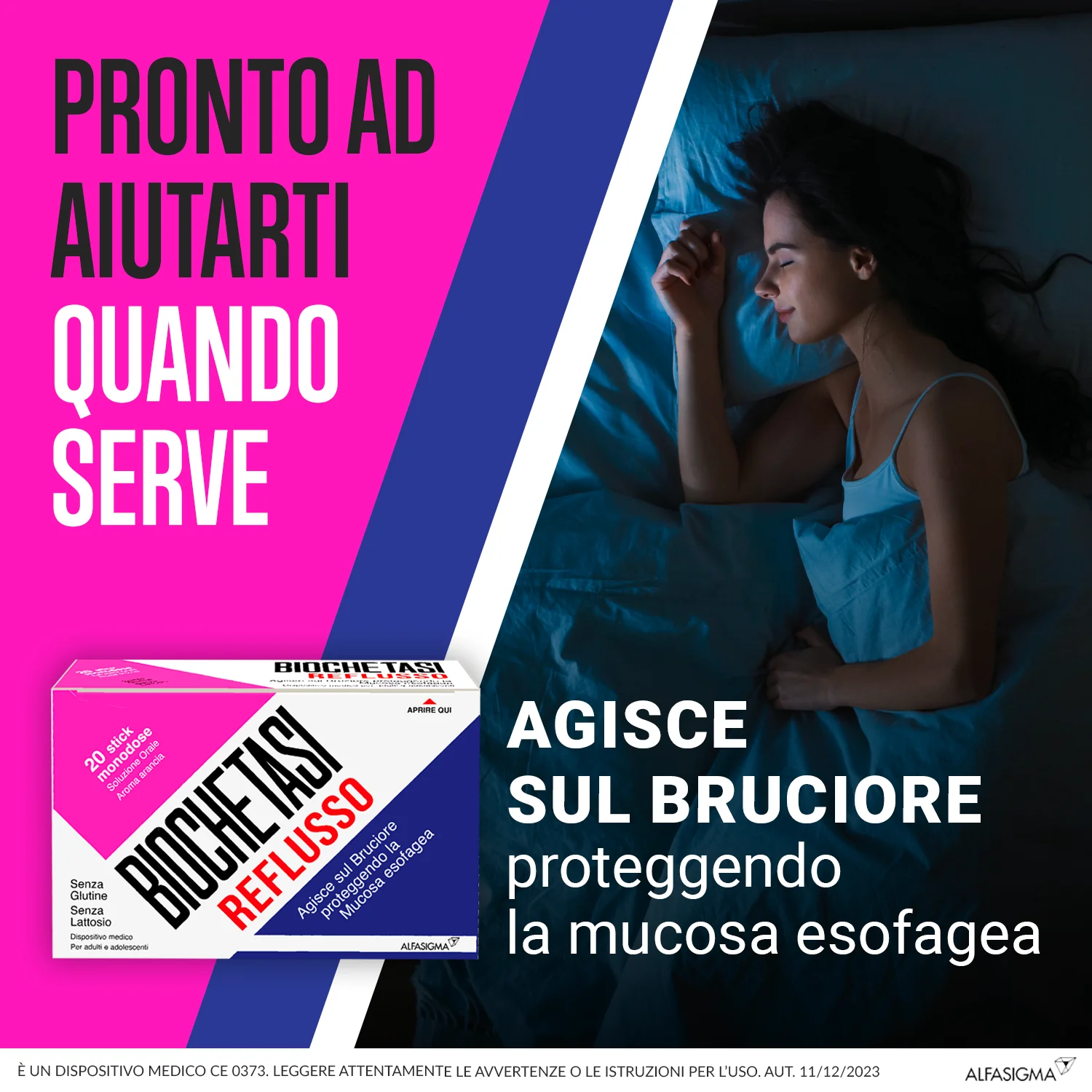 Biochetasi Reflusso 20 Stick Per il Reflusso Gastrico