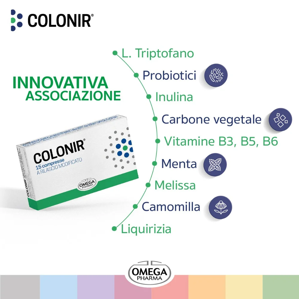Colonir 15 Compresse Disturbi GastroIntestinali