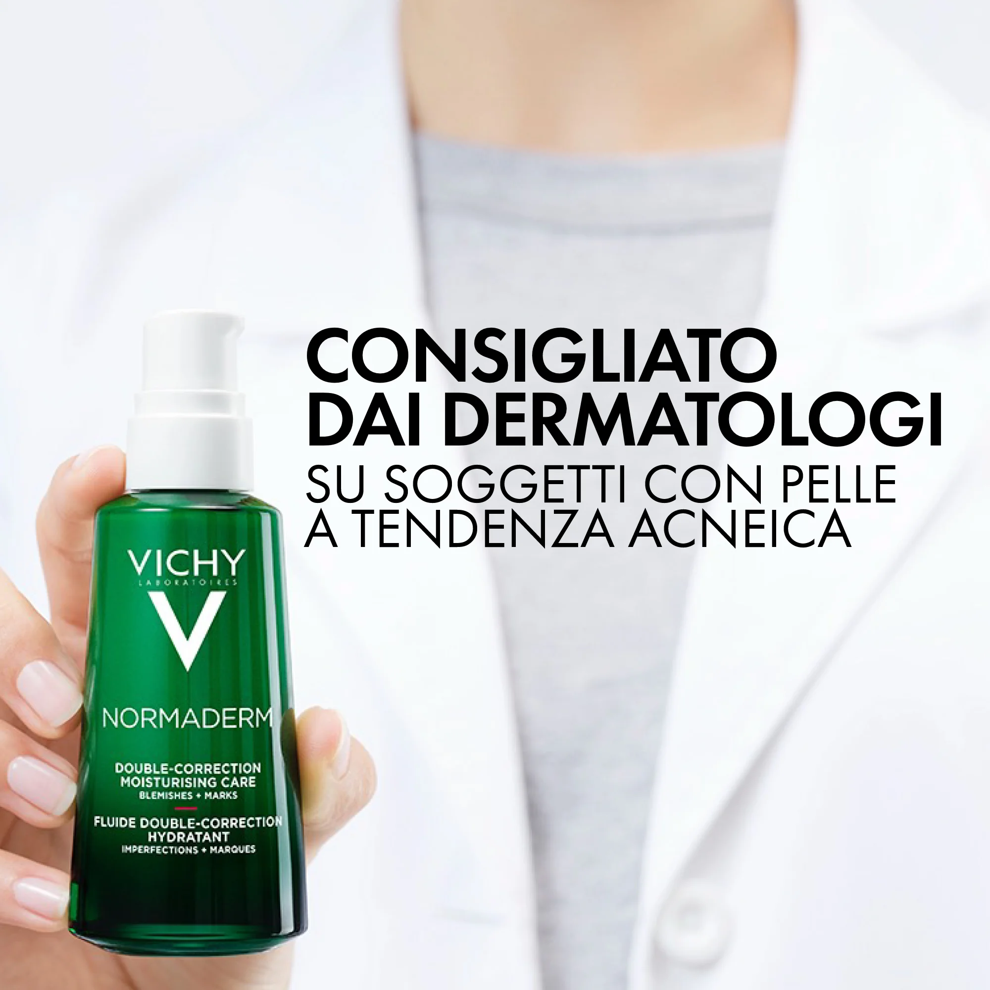 Vichy Normaderm Phytosolution Trattamento Anti-Imperfezioni 50 ml Trattamento idratante con doppia azione