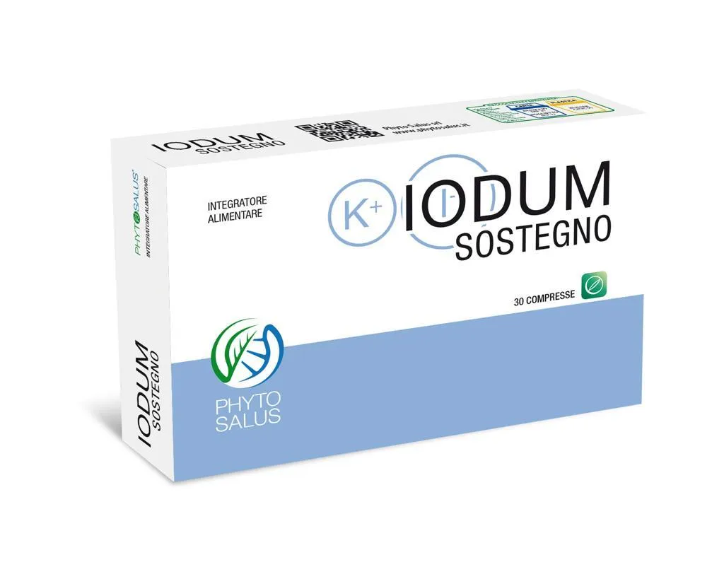 K+ Iodum Sostegno Ioduro di Potassio – 30 compresse da 225 mcg di iodio