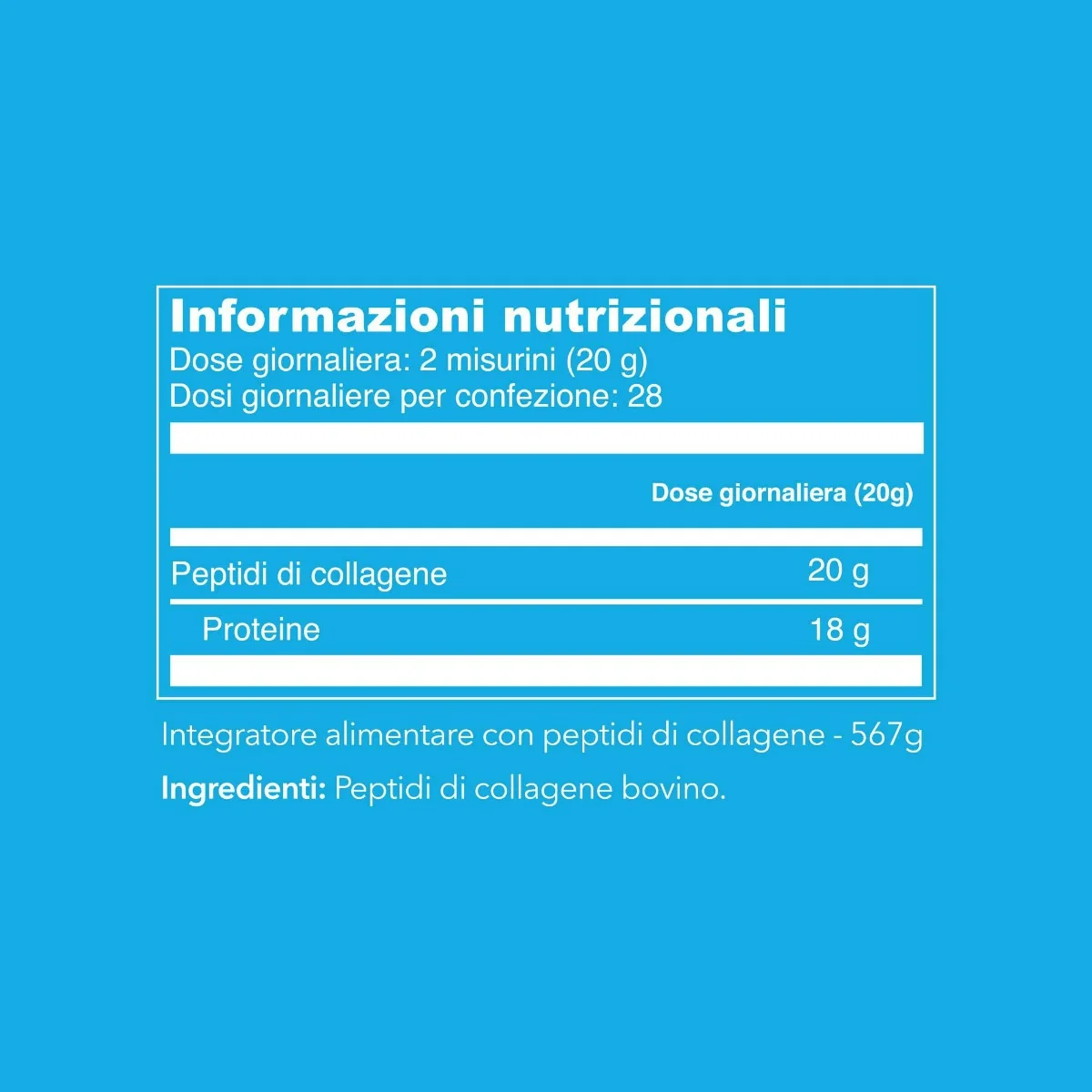 Vital Proteins Collagen Peptides 567 g Integratore di Collagene