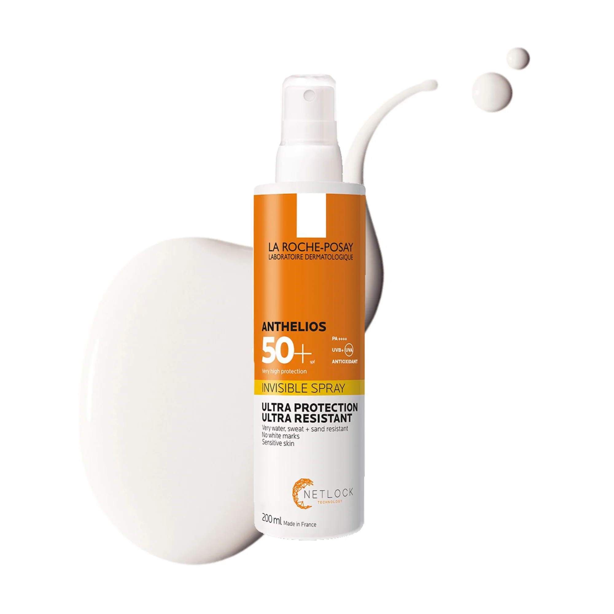 La Roche Posay Anthelios Spray Invisibile Corpo SPF50+, 200 Ml Protezione corpo