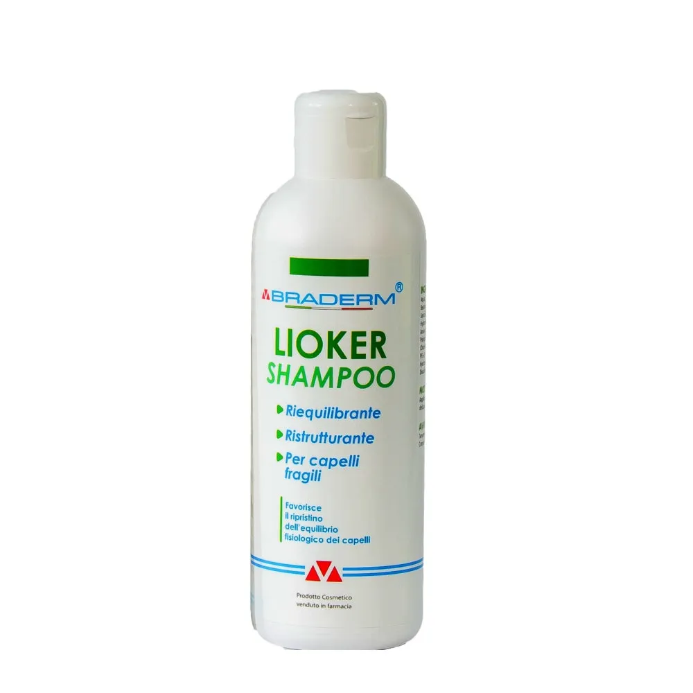 Braderm Lioker Shampoo 200 ml 
