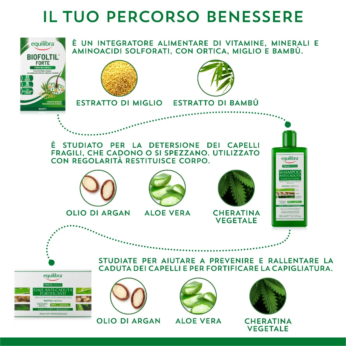 Equilibra Capelli Hair Specialist 3 Pezzi Cofanetto Capelli