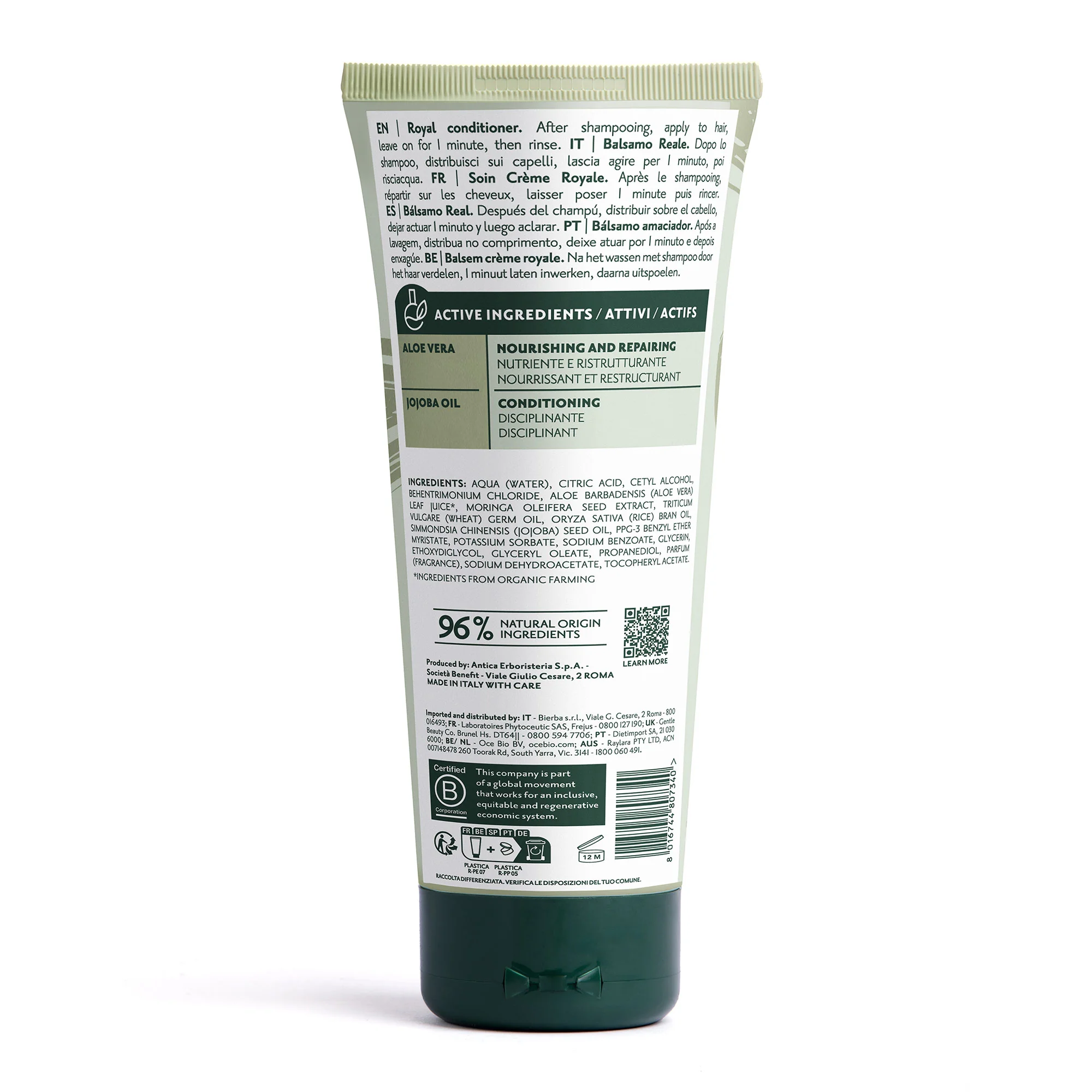 Herbatint Royal Conditioner 200 ml Capelli Colorati