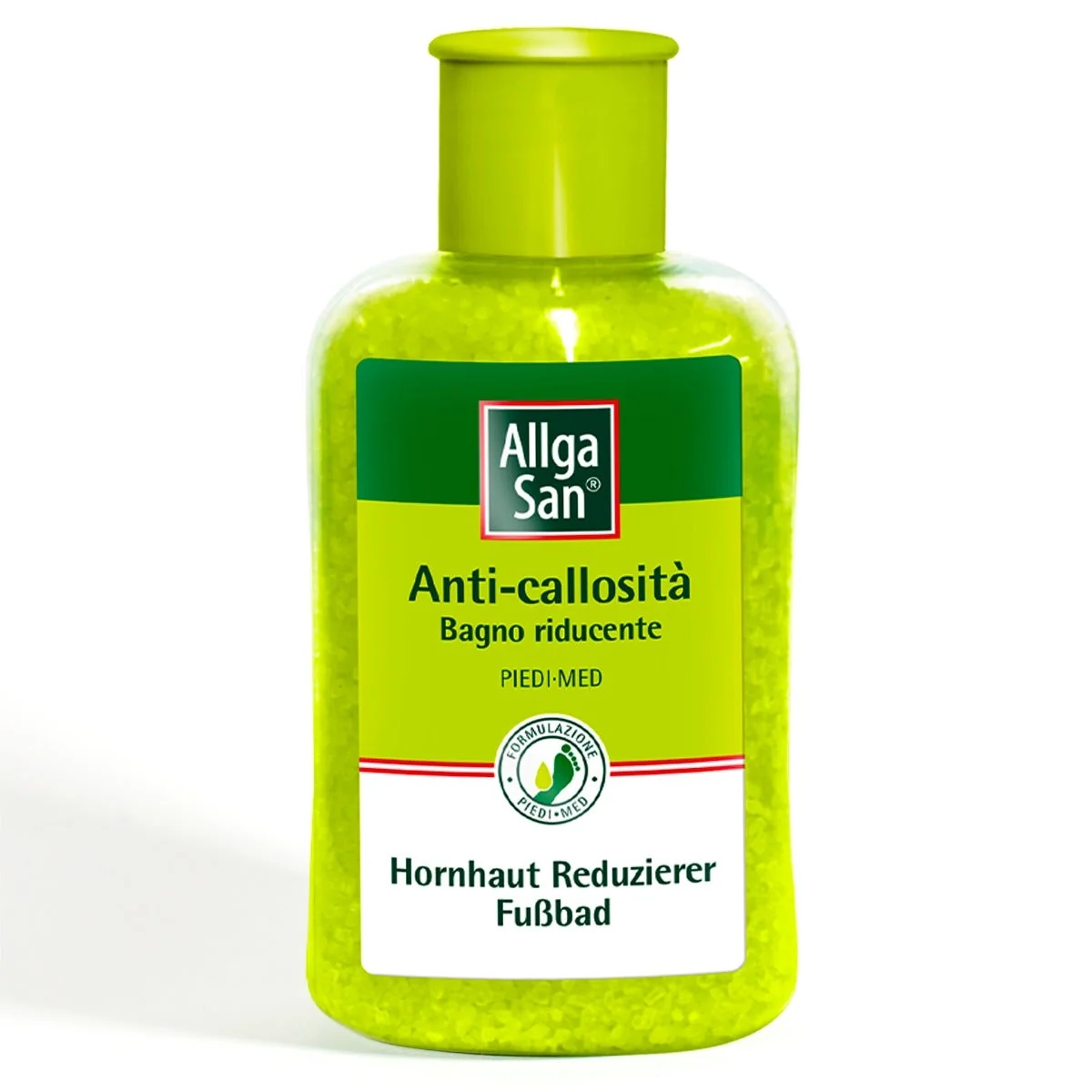 Allga San Sali per Pediluvio Anti-Callosità 350 g Rinfrescanti e igienizzanti
