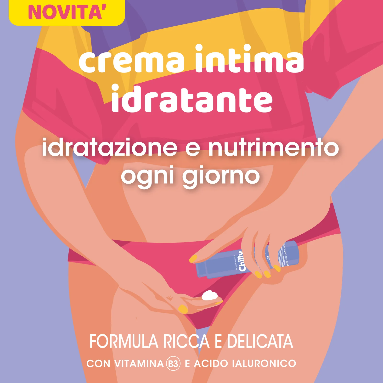 Chilly Crema Intima Idratante 50 Ml