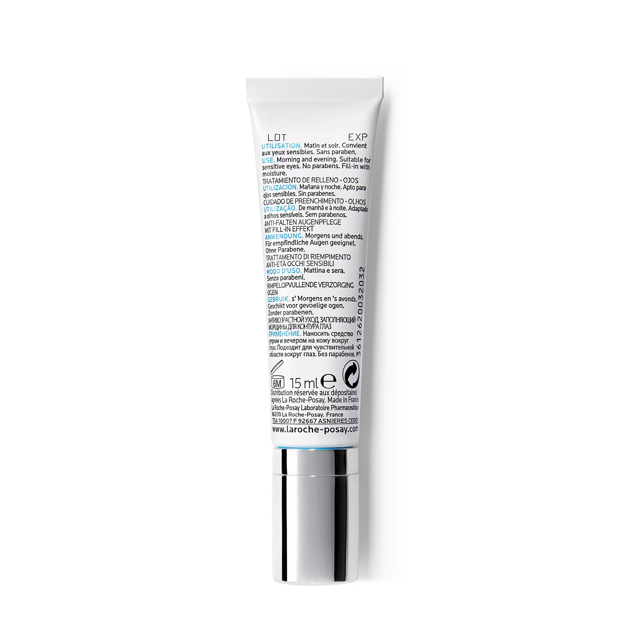 La Roche Posay Pure Vitamin C Occhi 15 ml Trattamento Riempitivo Antietà