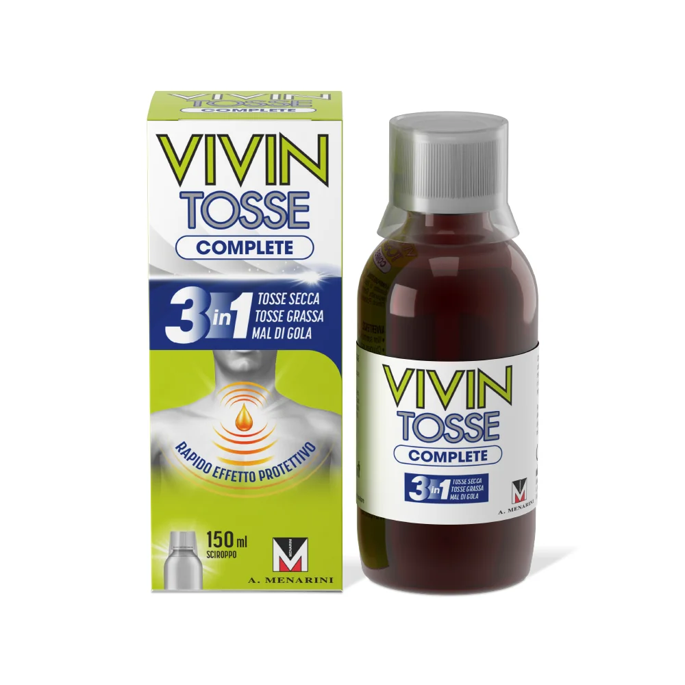 Vivin Tosse Complete Sciroppo Per Tosse 150 ml