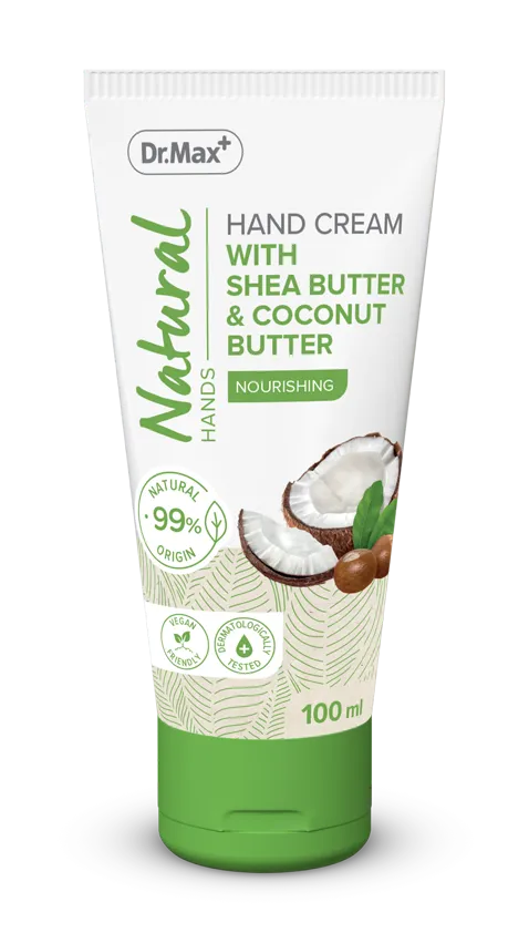 Dr.Max Natural Hand Cream with Shea & Cocunut Butter 100 ml