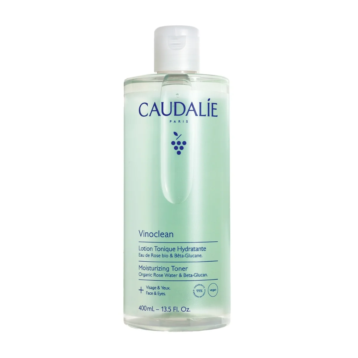 Caudalie Vinoclean Lozione Tonica Idratante 400 Ml