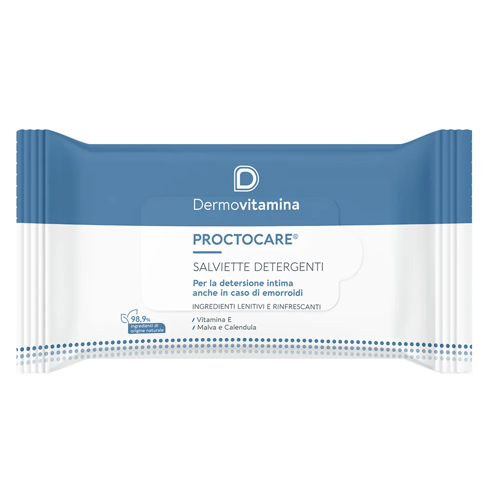 Dermovitamina Proctocare Salviettine Intime 15 pezzi