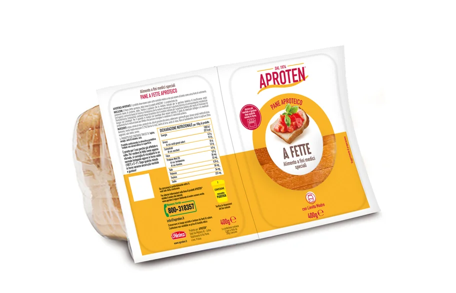 Aproten Pan Bianco 2X200 g Fette