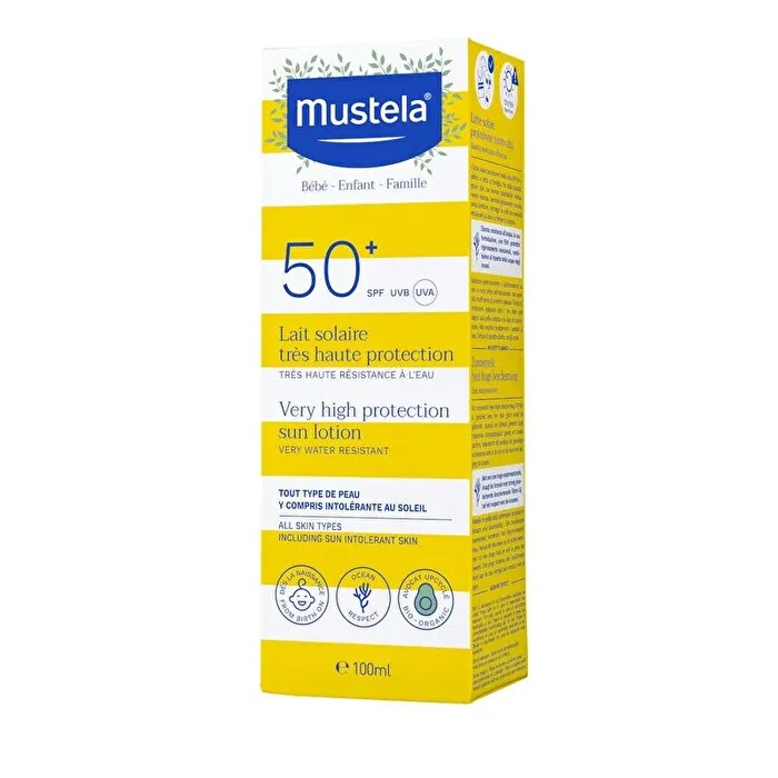 Mustela Latte Solare 100 ml Filtro Solare