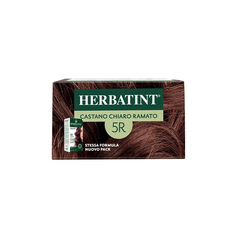Herbatint Gel Colorante Permanente 5R Castano Chiaro Ramato 170 Ml Colore Intenso e Duraturo