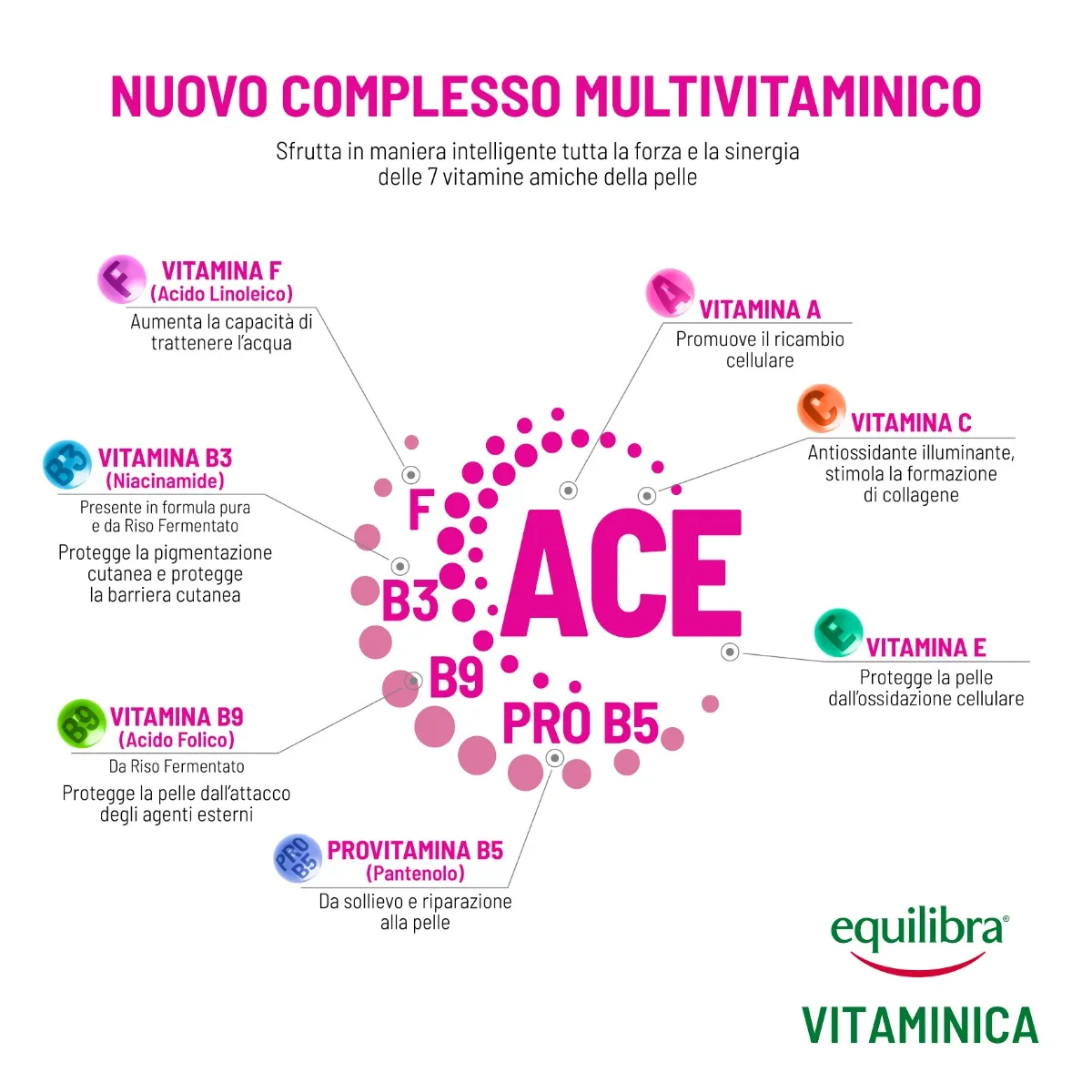Equilibra Viso Vitaminica Crema Antiaging 50 Ml Antietà