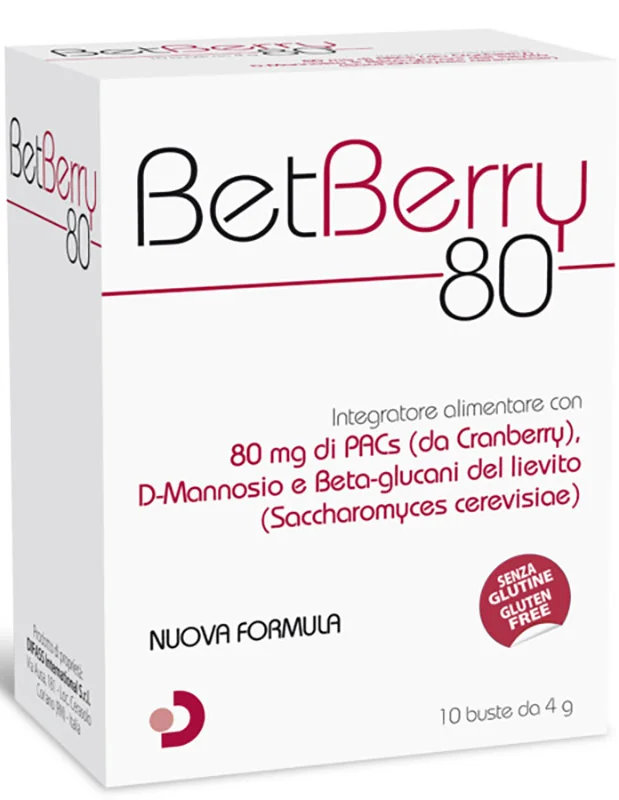 Betberry 80 Integratore 10 Bustine