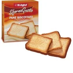Biaglut Pane Biscottato Senza Glutine 300 g In Comode Monoporzioni