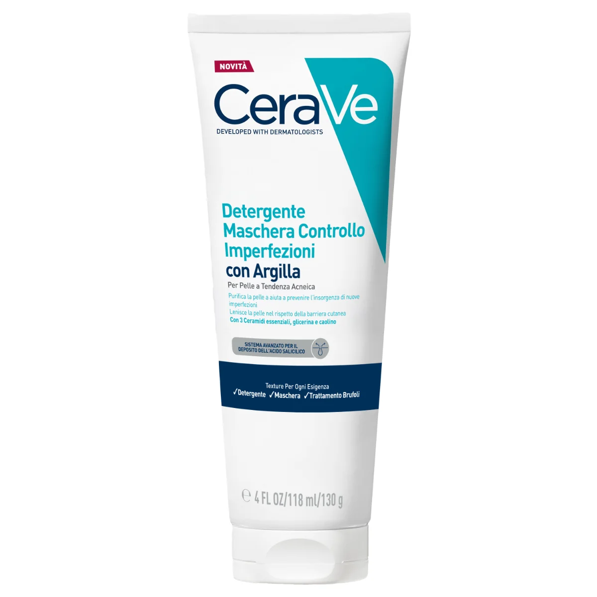 Cerave Detergente Maschera Controllo Imperfezioni 118 Ml