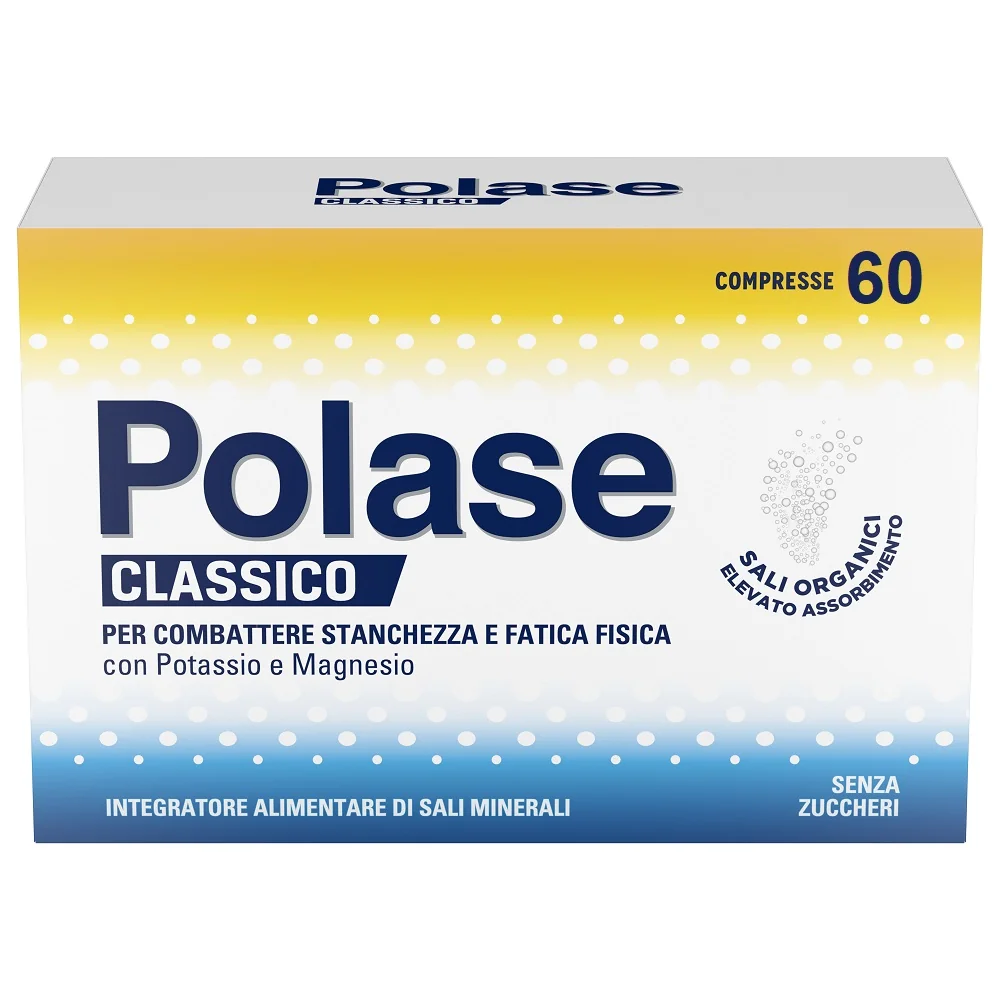 Polase Classico 60 Compresse Senza Zucchero Integratore per la Stanchezza