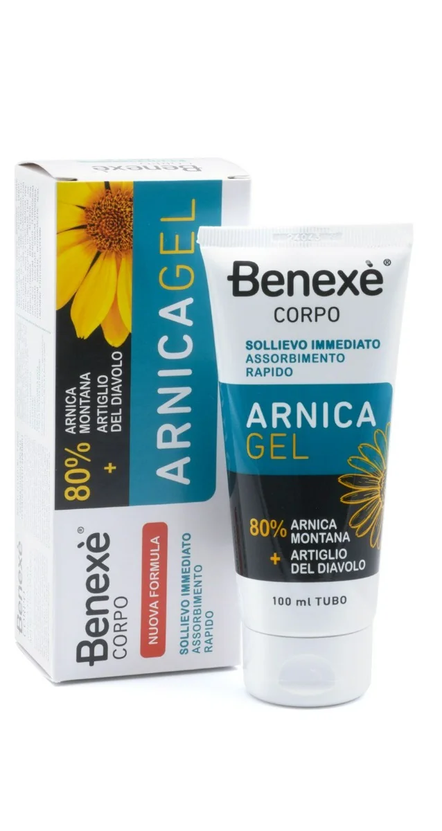 Benexe' Corpo Arnica Gel + Artiglio del Diavolo 100 ml Azione Calmante