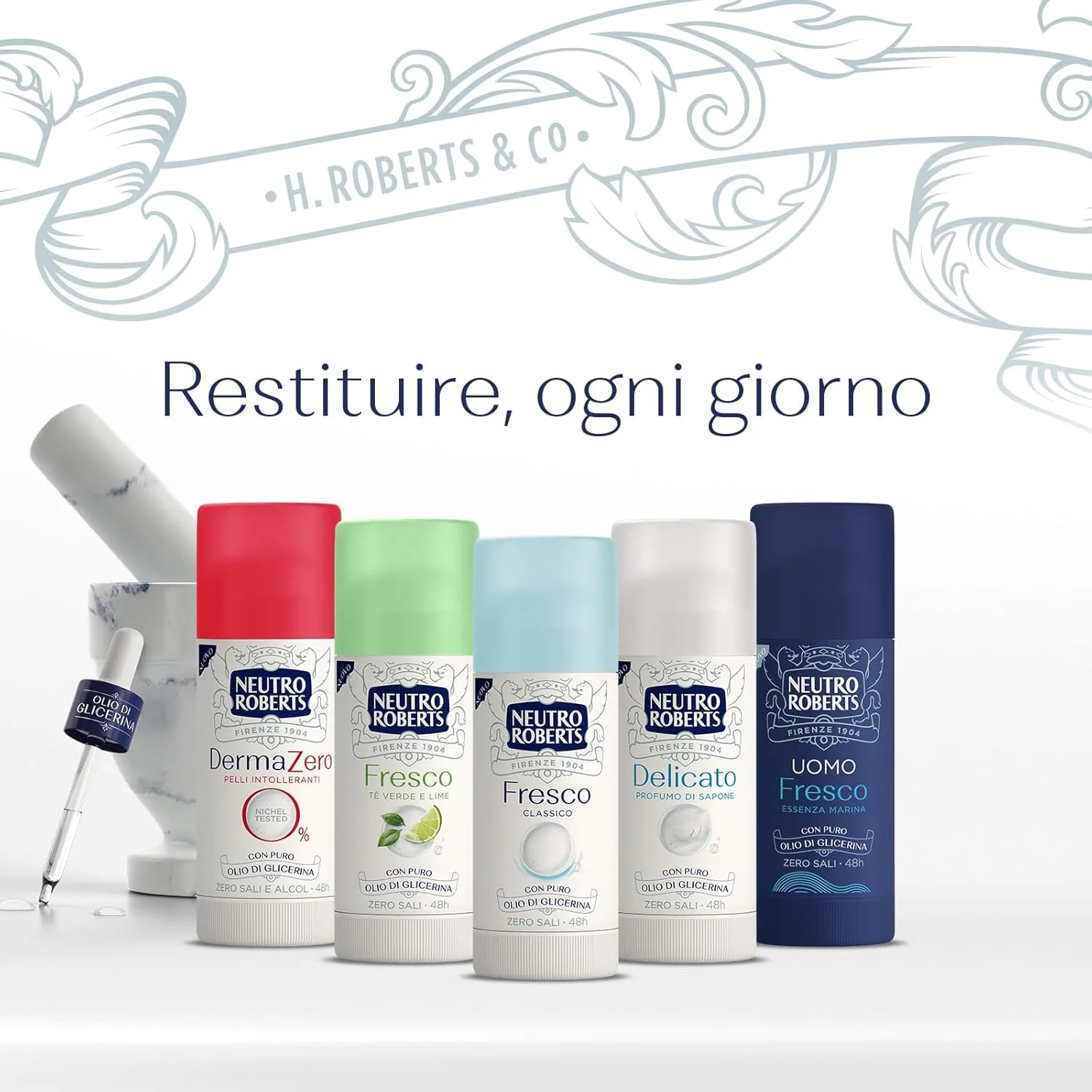 Neutro Roberts Deo Stick Alcool Fresco Verde 40 Ml