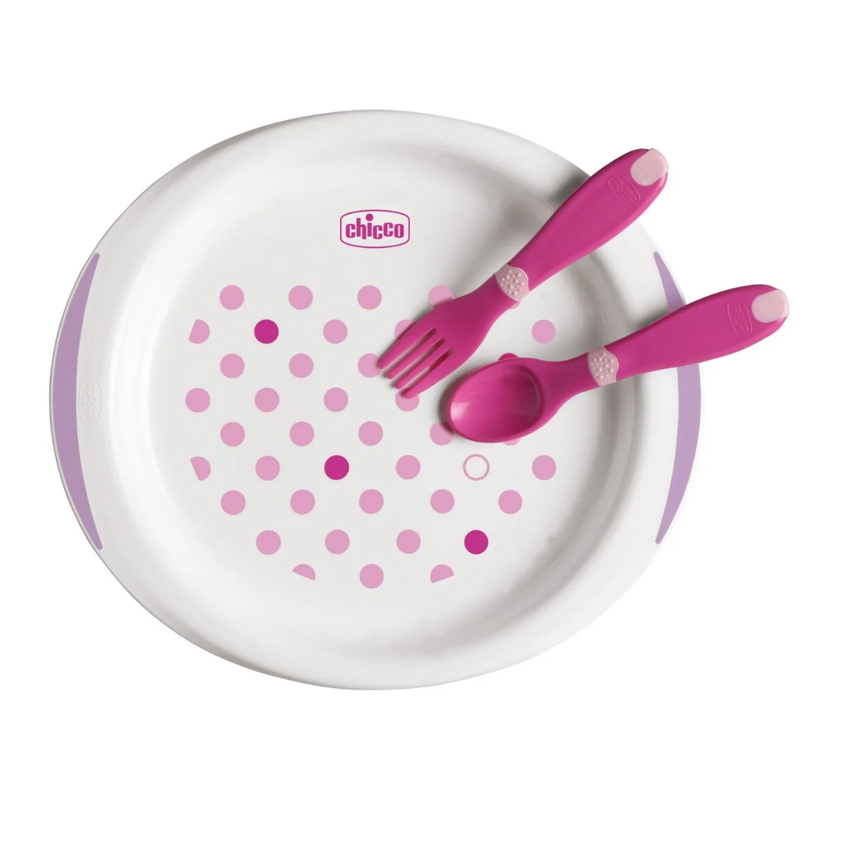 Chicco Set Pappa 12M+ Rosa Rosa