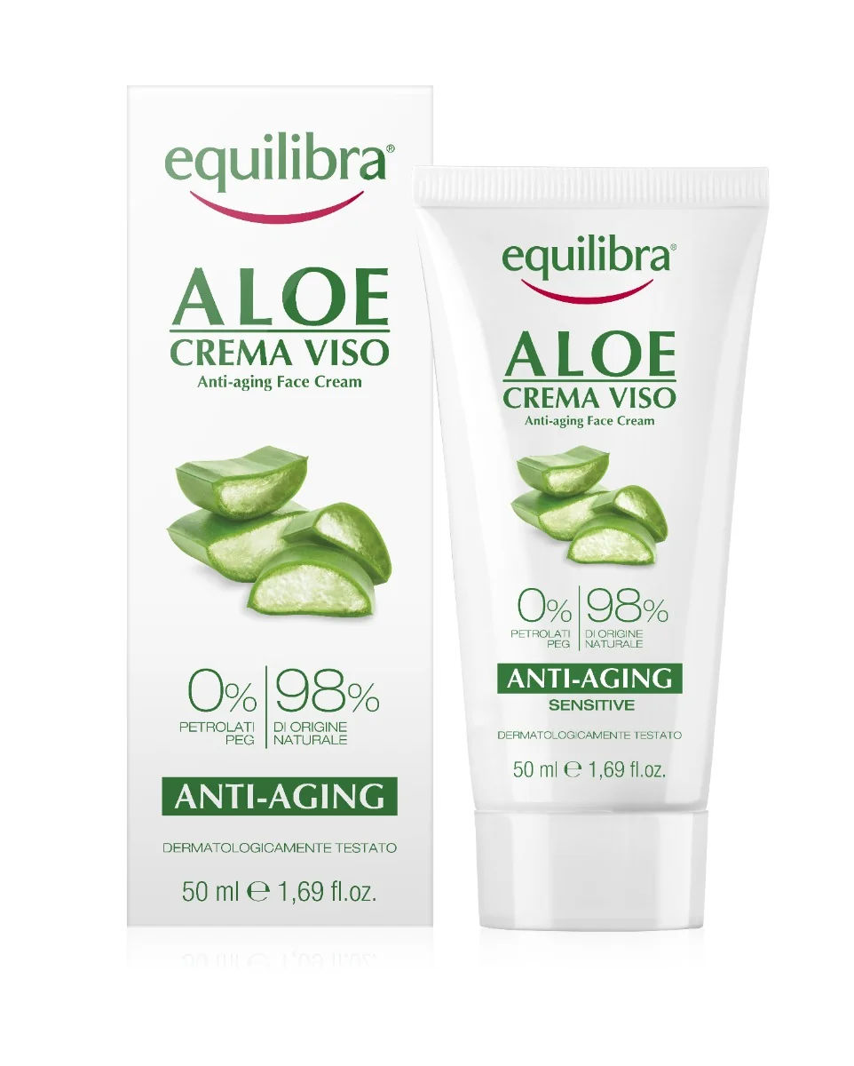 Equilibra Aloe Crema Antiaging 50Ml Senza Parabeni