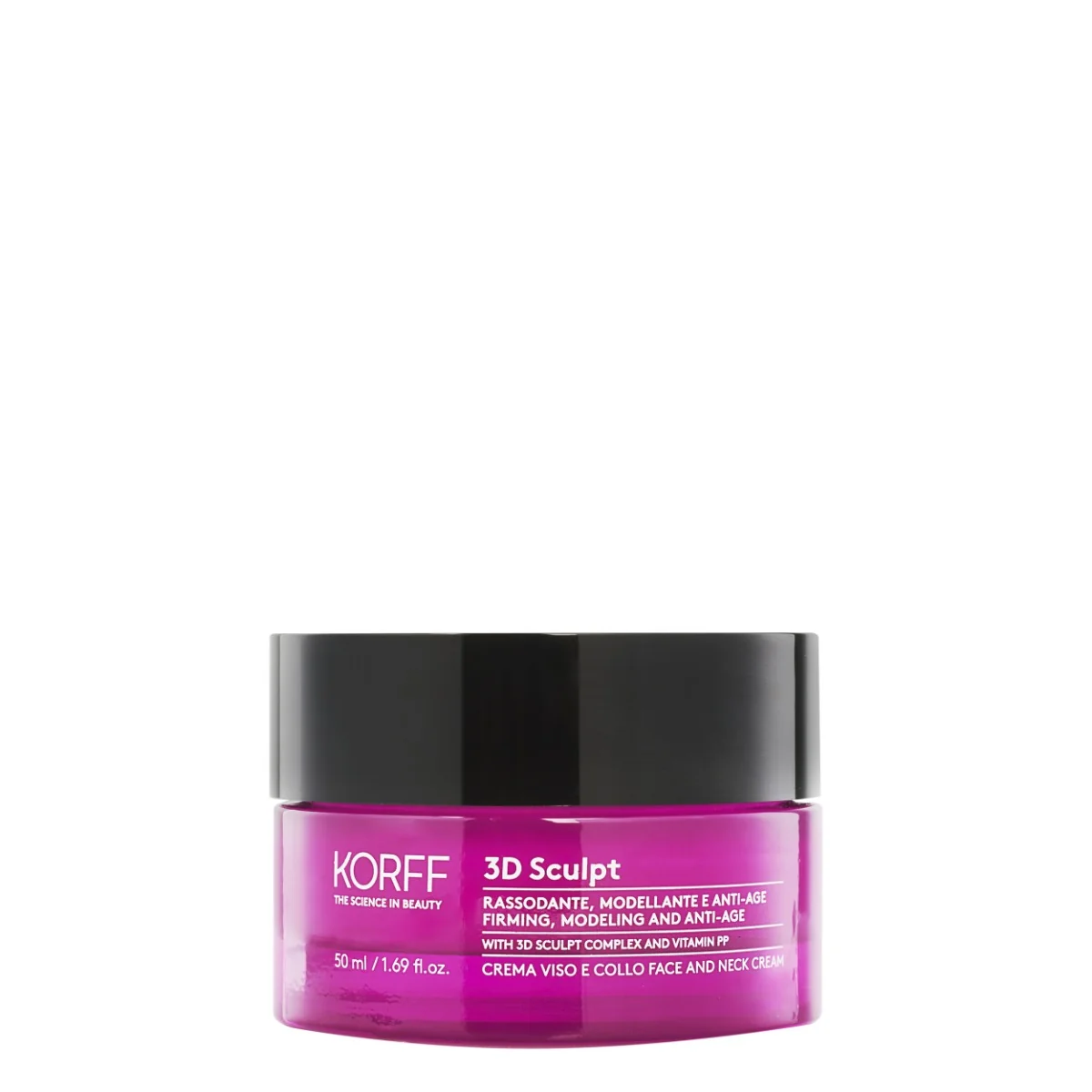 Korff 3D Sculpt Crema Viso Collo 50 ml Rassodante e Modellante