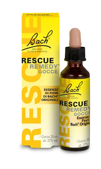 Fiori di Bach Rescue Remedy Gocce 20 ml – Preparazione a Base di Fiori di Bach