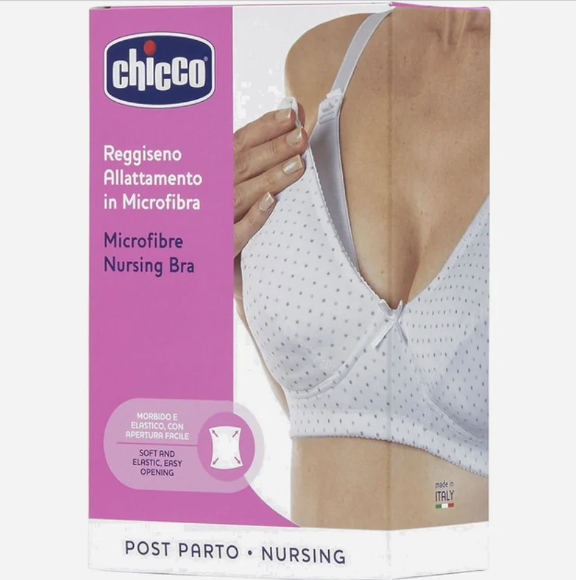 Chicco Mammy Reggiseno Microfibra Allattamento Bianco Taglia 3C LINEA MAMMA